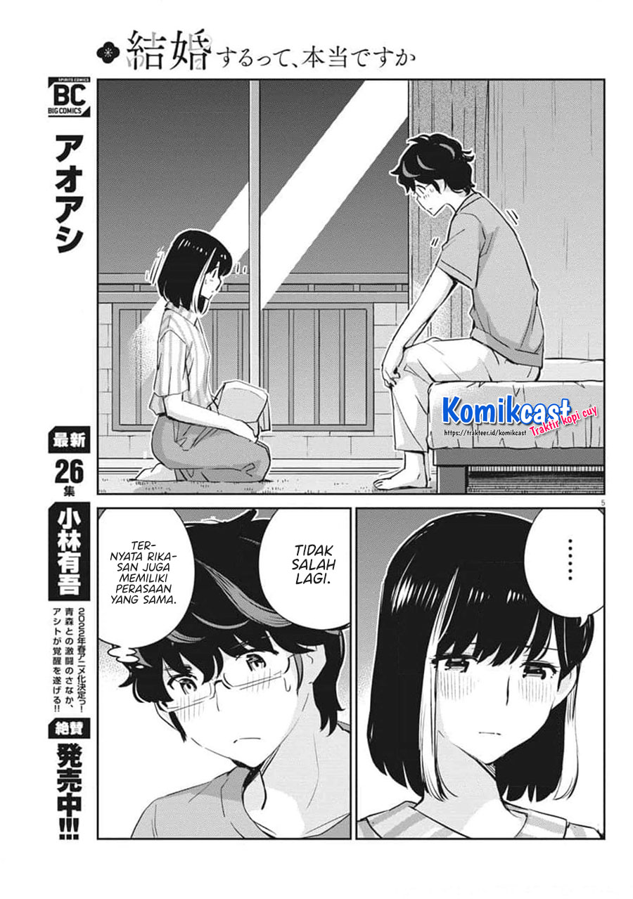 Kekkon Surutte, Hontou Desu ka? Chapter 61 Gambar 7